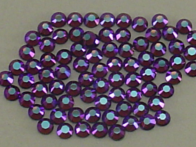 1 Gross 16ss SMOKE TOPAZ GLACIER BLUE HOTFIX European Rhinestones